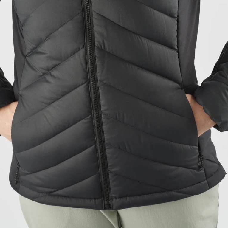 Black Salomon Essential Xwarm Down Women's Insulated Jackets | PH 24910K